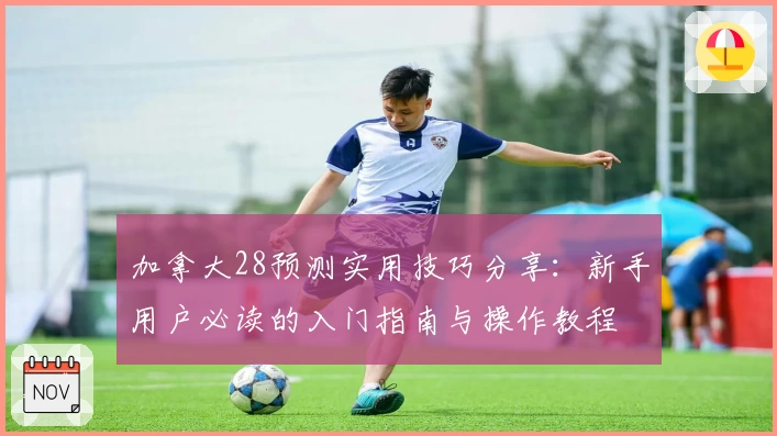 加拿大28预测实用技巧分享：新手用户必读的入门指南与操作教程