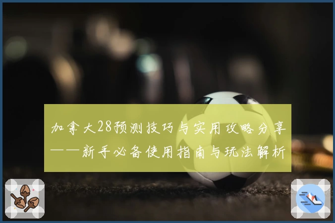 加拿大28预测技巧与实用攻略分享——新手必备使用指南与玩法解析